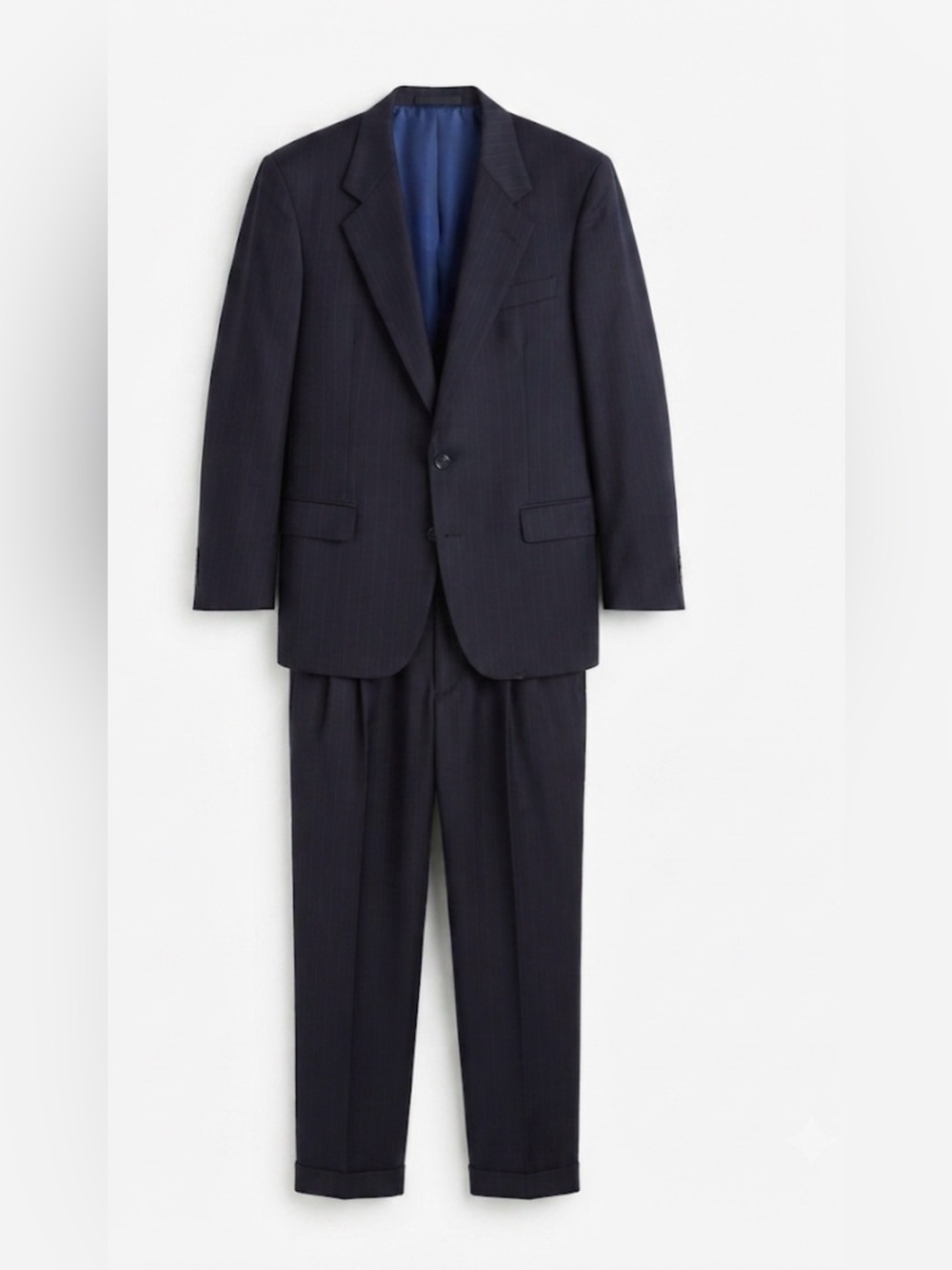 Hickey Freeman pinstripe Nordstrom Canterbury
100% Wool Union Made Suit